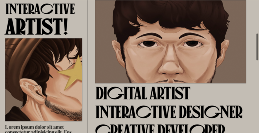 Design Portfolio Website Preview
